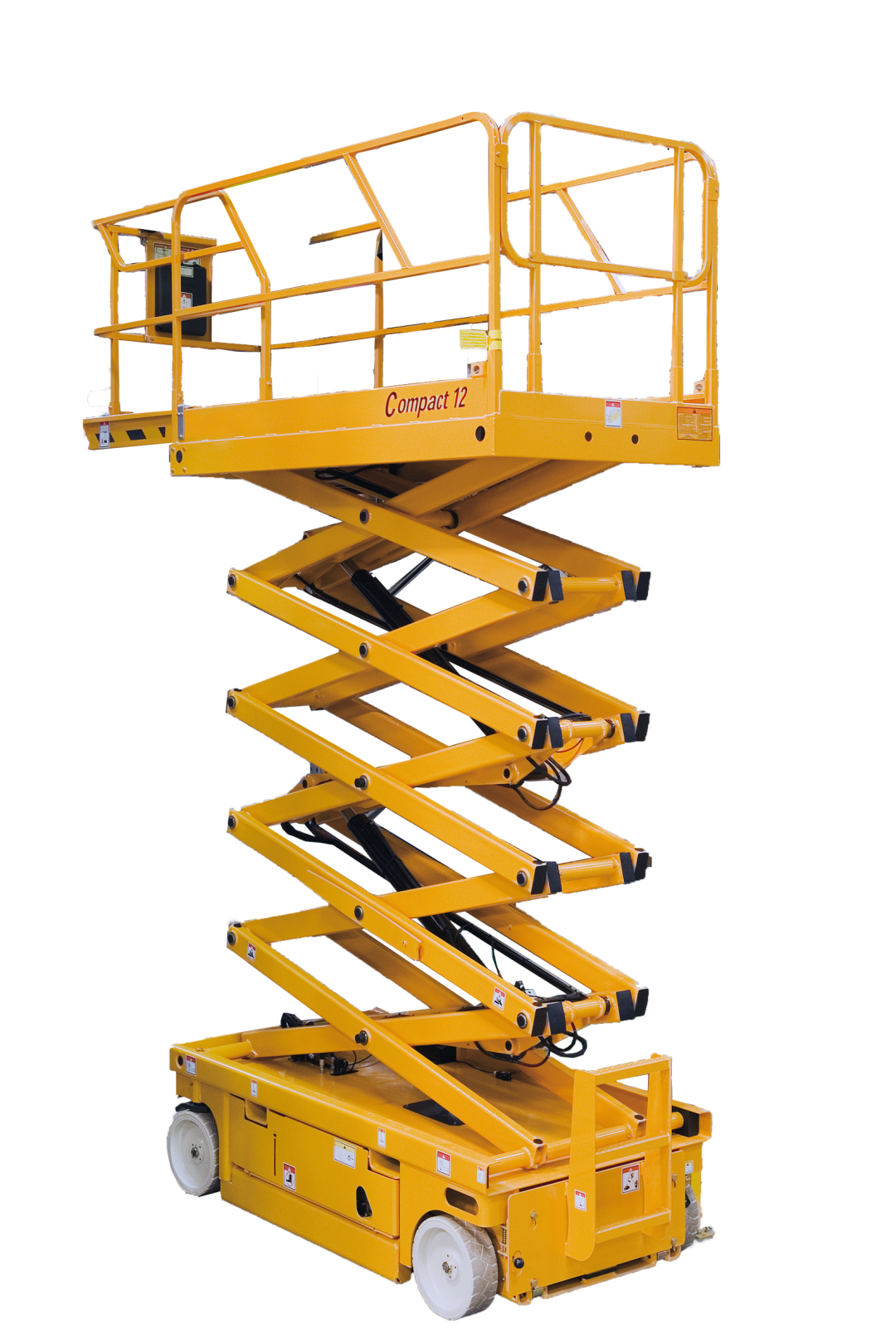 Tijeras Elevadoras Plataformas eléctricas y diesel para trabajos en